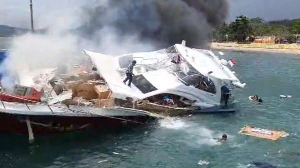 Kebakaran Speed Boat Cagub Maluku Utara: Beny Laos Dievakuasi ke Rumah Sakit