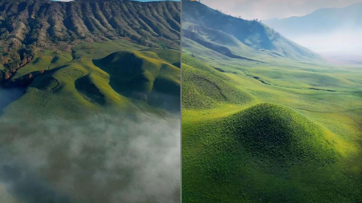 Gunung Bromo Pasca Kebakaran