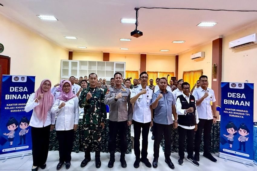 Kantor Imigrasi Surabaya Minta Desa Awasi Orang Asing dan Cegah PMI Ilegal