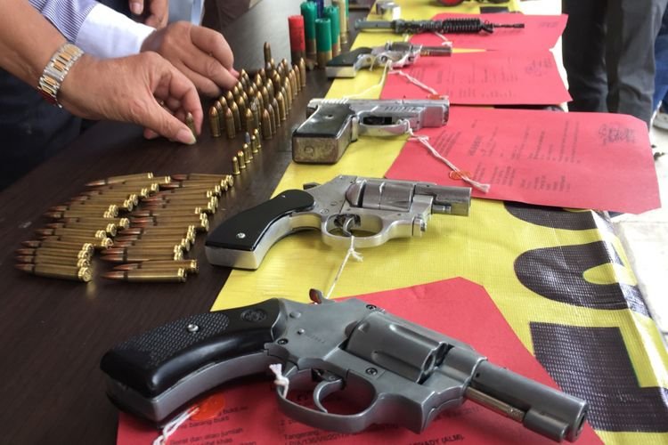 pengungkapan sindikat pembuatan senjata api ilegal