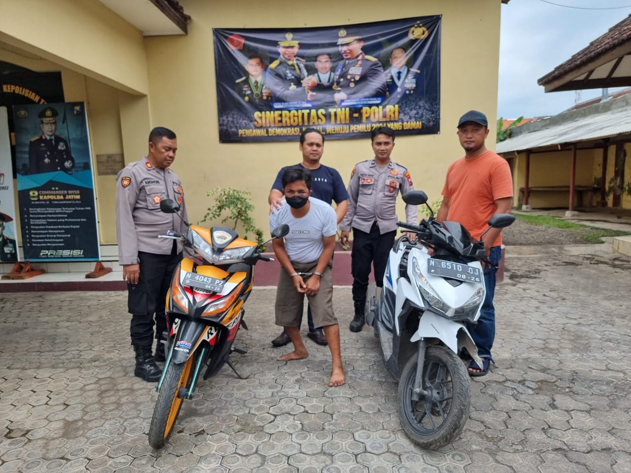 Pria di Probolinggo Bawa Kabur 6 Motor Teman
