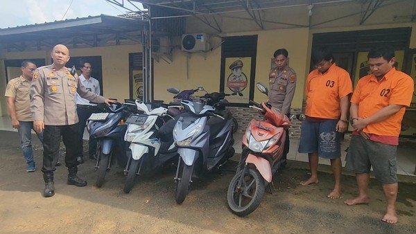 Spesialis Pencurian Motor di Palembang Ditangkap, 1 Pelaku Masih Buron